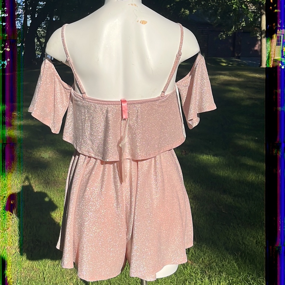 NWT Blossom sparkly romper 6-8 - Picture 7 of 15